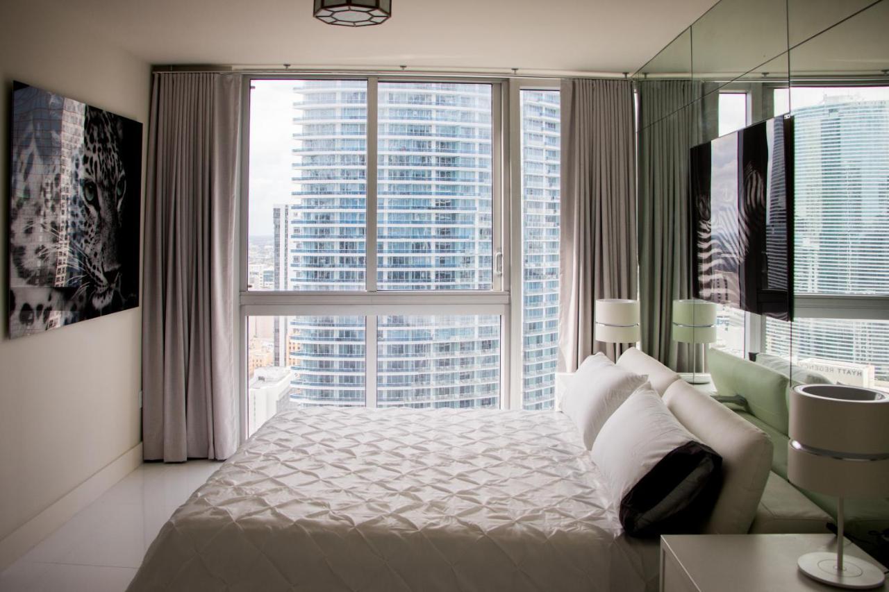 Luxury 5-Star Condo @37Th Floor In Icon Brickell 2B/2B 마이애미 외부 사진