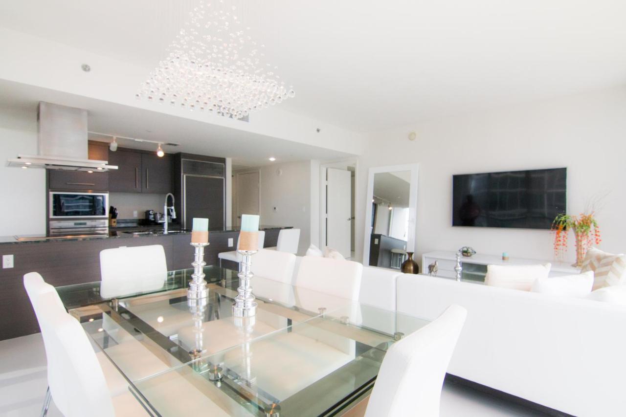 Luxury 5-Star Condo @37Th Floor In Icon Brickell 2B/2B 마이애미 외부 사진