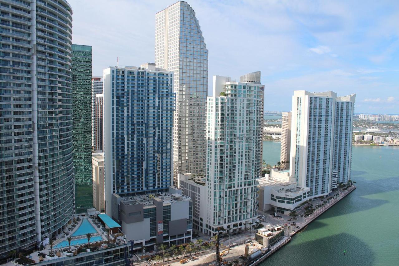 Luxury 5-Star Condo @37Th Floor In Icon Brickell 2B/2B 마이애미 외부 사진