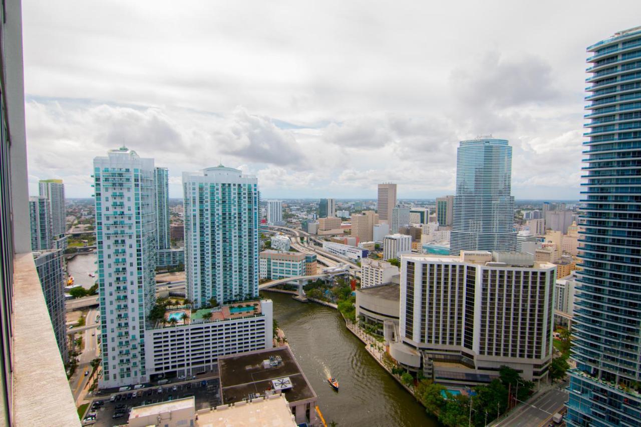 Luxury 5-Star Condo @37Th Floor In Icon Brickell 2B/2B 마이애미 외부 사진